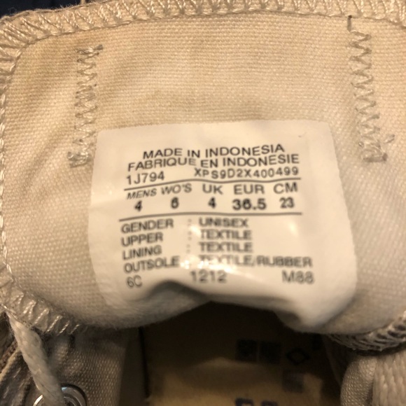 Converse All Star Tennis Shoe Unisex Women 6 Men 4 - Picture 5 of 7